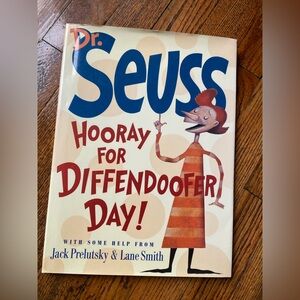 Dr Seuss Hardback Book - Hooray for Diffendoofar Day